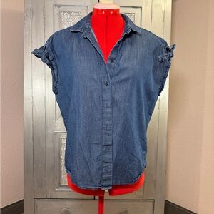 Dip Blue Button Down Shirt